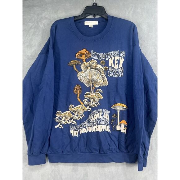 New Urban Outfitters Project Social T Mushroom Sweatshirt - Picture 2 of 6